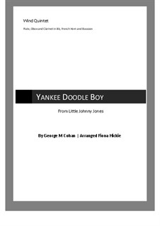 Yankee Doodle Boy: For wind quintet by George Michael Cohan