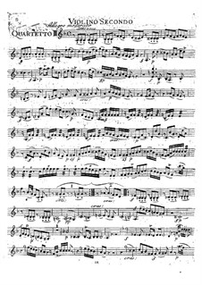 String Quartet No.15 in D Minor, K.421/K.417b: violino parte II by Wolfgang Amadeus Mozart