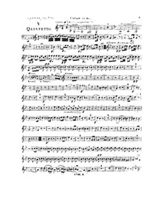 Woodwind Quintet in A Minor, Op.100 No.5: parte trompa by Anton Reicha