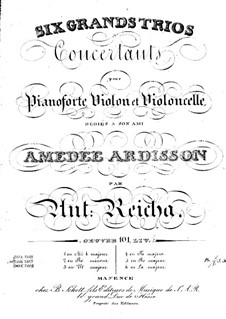 Six Piano Trios, Op.101: Trio No.4 in F Major by Anton Reicha