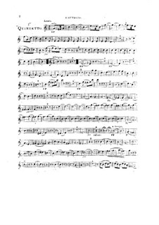 Woodwind Quintet in C Major, Op.99 No.1: parte Oboe by Anton Reicha