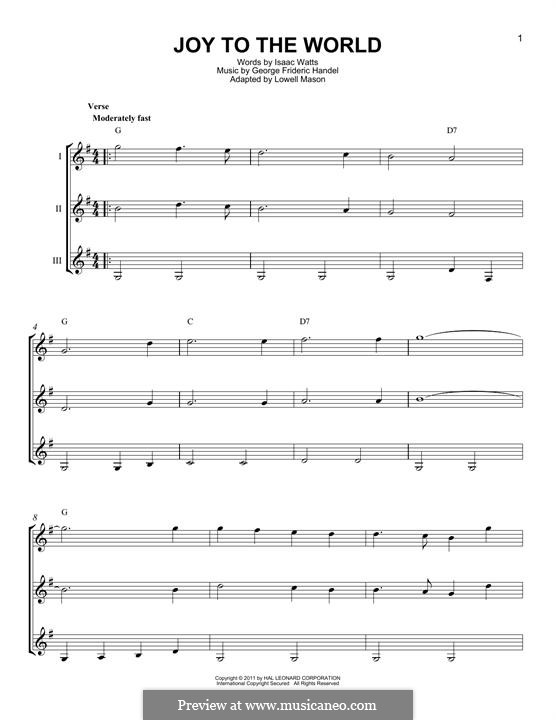 Instrumental version: For any instrument by Georg Friedrich Händel