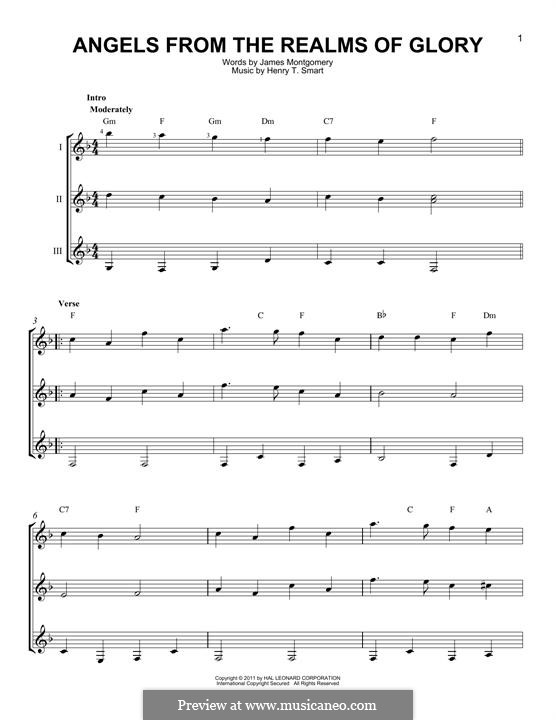 Angels, from the Realms of Glory: For any instrument by Henry Smart
