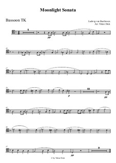 Movement I: For bassoon by Ludwig van Beethoven