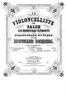 Six morceaux élégants pour violoncelle et piano, Op.post: No.6 Introduction and Rondo by Bernhard Romberg