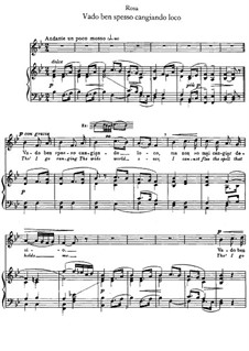 Vado ben spesso cangiando loco: em B flat maior by Salvator Rosa