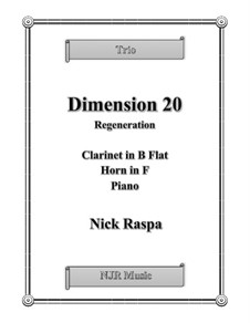 Dimension 20, Regeneration: Score, parts by Nick Raspa