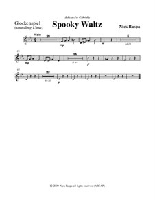 No.1 Spooky Waltz: Glockenspiel part by Nick Raspa