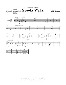 No.1 Spooky Waltz: peça de pratos by Nick Raspa