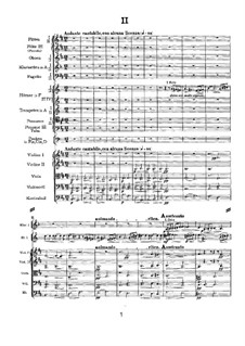 Movement II: partitura completa by Pyotr Tchaikovsky