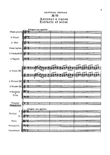 Fragments: Act II, No.10 Entracte et Scène by Pyotr Tchaikovsky