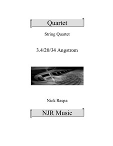 3.4/20/34 Angstrom: 3.4/20/34 Angstrom by Nick Raspa