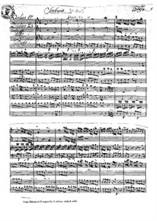 Sinfonia in D Major: Sinfonia in D Major by Francesco Araja