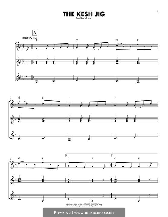 The Kesh Jig: For any instrument by folklore