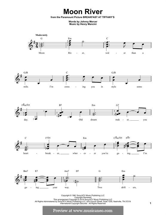 Guitar version: para um único musico (Editado por H. Bulow) by Henry Mancini