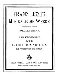 Album of Wanderer, S.156: livro I by Franz Liszt