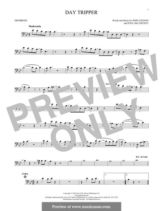 Instrumental version: para trombone by John Lennon, Paul McCartney