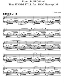 2 Bucolics for Solo Piano, Op.133: 2 Bucolics for Solo Piano by John Martin III