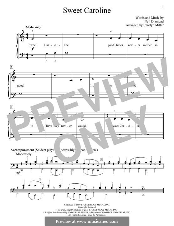 Piano version: para um único musico (Editado por H. Bulow) by Neil Diamond