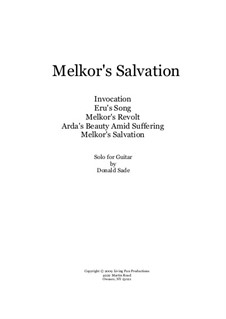 Melkor's Salvation: Melkor's Salvation by Donald Sade
