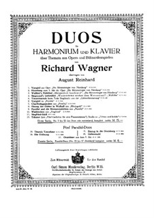 Good Fridey Magic: Para harmônica o e piano by Richard Wagner