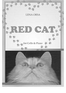 Red Cat: para Violoncelo e piano by Lena Orsa
