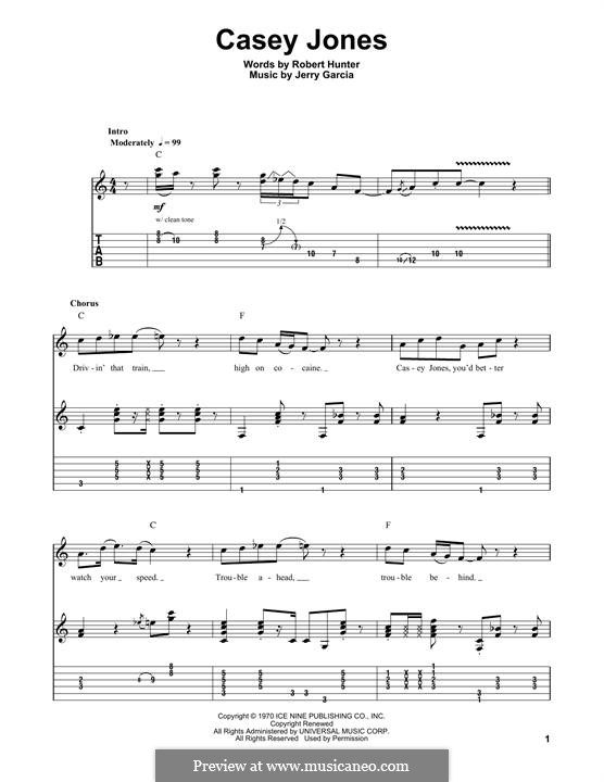 Candyman (Grateful Dead): Para guitarra com guia by Jerry Garcia, Robert Hunter