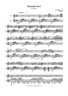 Serenade No.2, Op.22: Serenade No.2 by Ali Jahangard