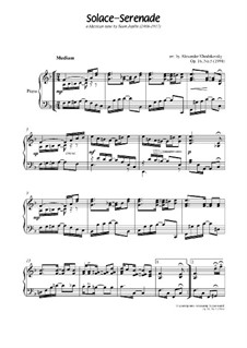 Solace: Para Piano, Op.16 No.5 by Scott Joplin