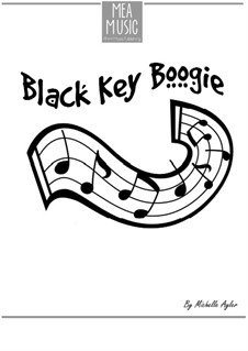 Black Key Boogie (Beginning Piano Solo): Black Key Boogie (Beginning Piano Solo) by MEA Music