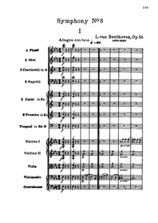 Movement I: partitura completa by Ludwig van Beethoven