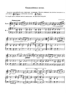 No.11 Sicilianisch (Sicilienne): para trompa e piano by Robert Schumann