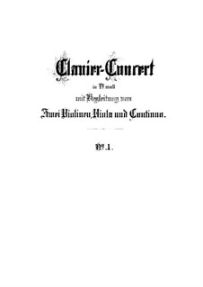 Concerto for Harpsichord and Strings No.1 in D Minor , BWV 1052: segunda versão by Johann Sebastian Bach