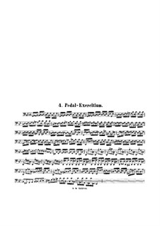 Pedal Exercise, BWV 598: Pedal Exercise by Johann Sebastian Bach