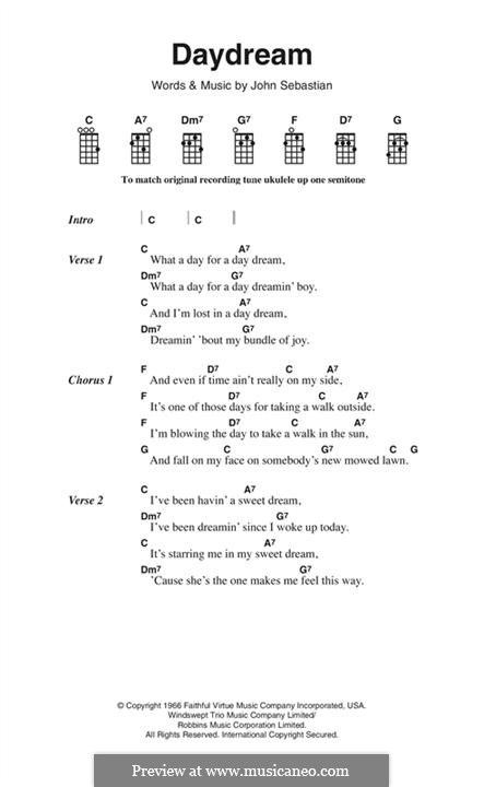 Daydream (The Lovin' Spoonful): Letras e Acordes by John B. Sebastian