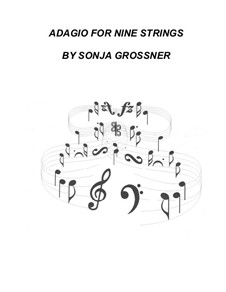 Adagio for strings: partitura by Sonja Grossner