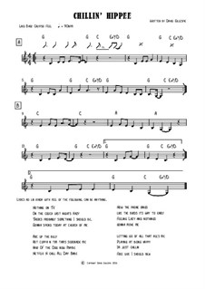 Chillin Hippee: Parttitura principal by David Gillespie