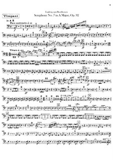Complete Symphony: Peça para Timpano by Ludwig van Beethoven