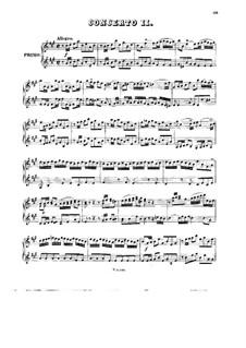 Concerto for Harpsichord and Strings No.4 in A Major, BWV 1055: arranjos para piano de quatro mãos by Johann Sebastian Bach