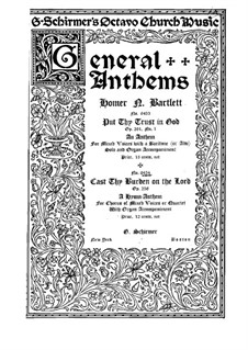 Cast Thy Burden on the Lord, Op.258: Cast Thy Burden on the Lord by Homer Newton Bartlett