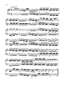 No.8 in F Major, BWV 779: para arpa (ou piano) by Johann Sebastian Bach