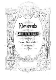 Complete set, BWV 772-786: No.1-15 by Johann Sebastian Bach