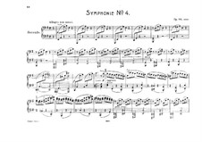 Complete set: versão para piano de quatro mãos by Johannes Brahms