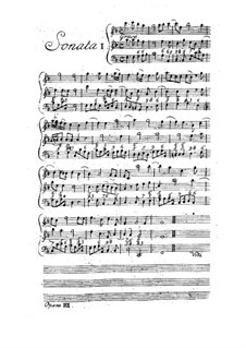 Twelve Trio Sonatas da chiesa for Two Violins and Basso Continuo, Op.3: set completo by Arcangelo Corelli