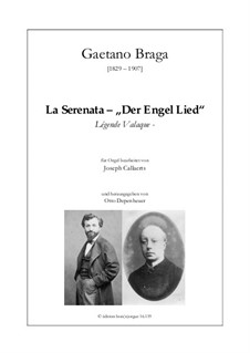 Angel's Serenade (Légende Valaque): para orgãos by Gaetano Braga