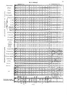 Fragments: Act V. Finale for wind orchestra and piano by Mikhail Glinka