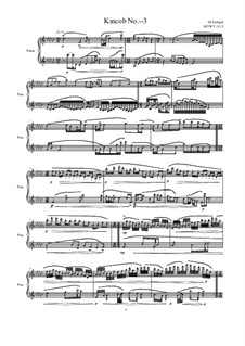 Kincob No.- - 3 for piano, MVWV 1115: Kincob No.- - 3 for piano by Maurice Verheul