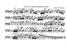 Ein Wintermärchen (The Winter's Tale): Fragment, for double bass by Karl Goldmark
