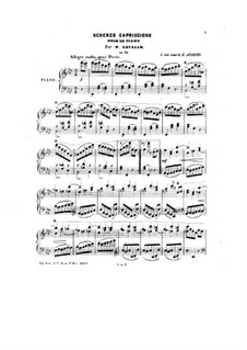 Scherzo capriccioso, Op.34: Scherzo capriccioso by Peter Cavallo