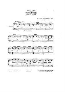 Berceuse (Lullaby), Op.14: Berceuse (Lullaby) by Albert Chandelier